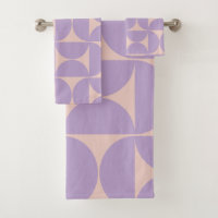 Mid Century Modern Pattern Lavender