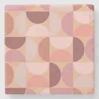 Mid Century Modern Pattern Peach Fuzz