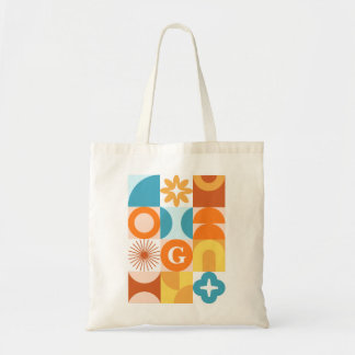 Mid Century Modern Pattern Tote Bag