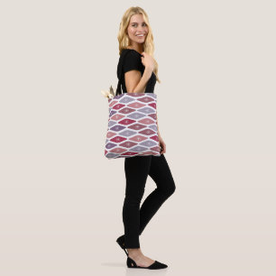 Mid-Century Modern Pattern Tote Bag