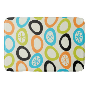 Mid Century Modern Pebbles 3 Bath Mat