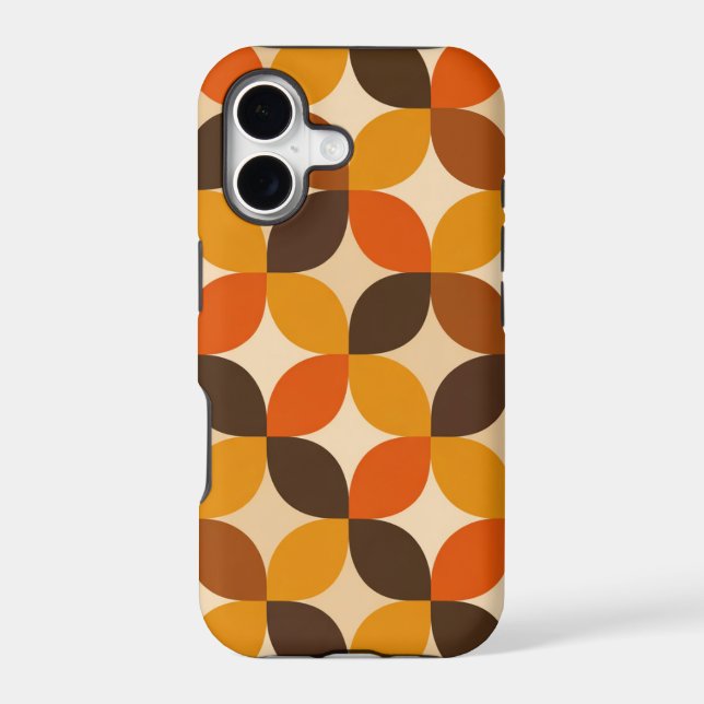 Mid century Modern Petal Pattern (Back)