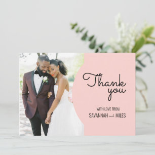 Mid Century Modern Photo Thank You Notes Invitatio Invitation