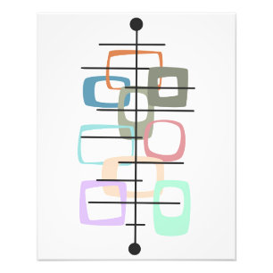 Mid Century Modern Print