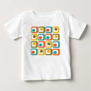 Mid-Century Modern Rectangles Baby T-Shirt