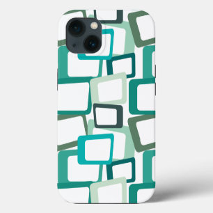 Mid-Century Modern Rectangles iPhone 13 Case