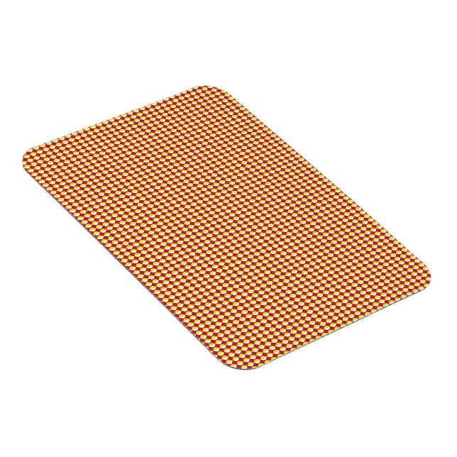 Mid Century Modern Repeat Pattern Magnet (Right Side)
