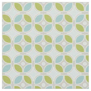 Mid Century Modern Retro Mod Square Pattern Decor Fabric