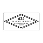 Mid-Century Modern Return Address Stamp