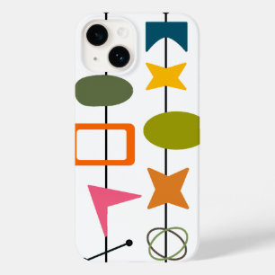 Mid-Century Modern Skewers Case-Mate iPhone 14 Case