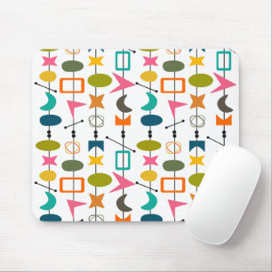 Mid-Century Modern Skewers Mouse Pad