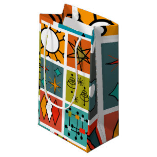 Mid-Century Modern Smorgasbord Small Gift Bag