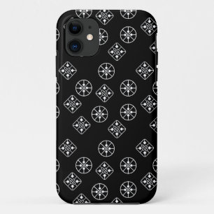 Mid-Century Modern Snowflakes Case-Mate iPhone Case