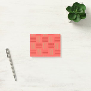 Mid-Century Modern Spring/Summer Weave Post-it Notes
