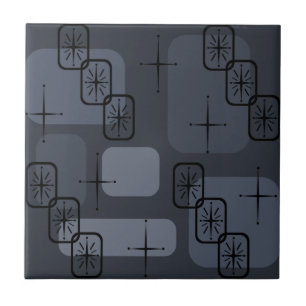 Mid Century Modern Sputnik Slate Tile