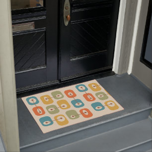 Mid Century Modern Squishy Cubes Doormat
