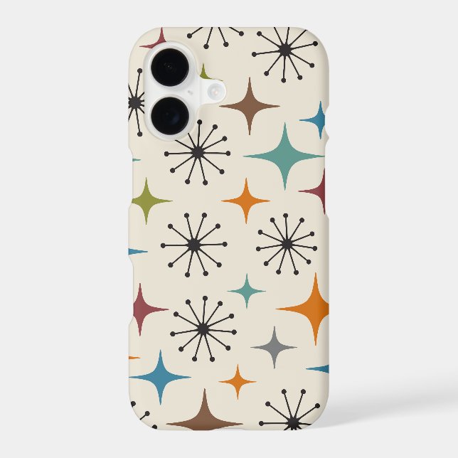 Mid Century Modern Starburst Pattern (Back)
