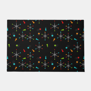 Mid-Century Modern Starbursts ll Doormat