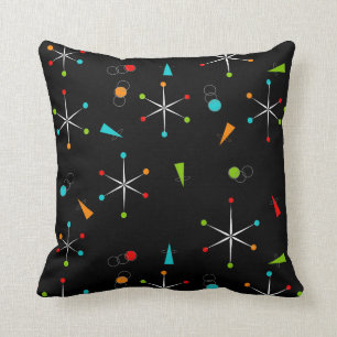 Mid-Century Modern Starbursts llj Cushion