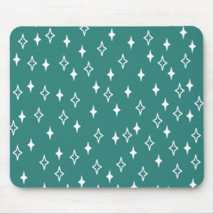 Mid-Century Modern Stars Mouse Pad