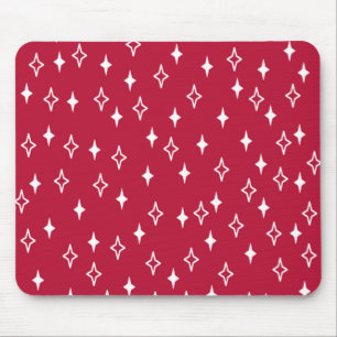 Mid-Century Modern Stars Mouse Pad