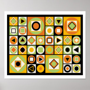 Mid-Century Modern Style 10 Poster
