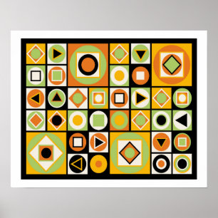 Mid-Century Modern Style 10 Poster