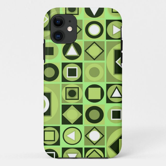Mid-Century Modern Style 7 Case-Mate iPhone Case (Back)