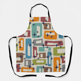 Mid Century Modern Style Apron