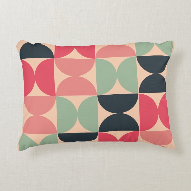 Mid-Century Modern Summer Sunset   Decorative Cushion (Front)
