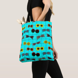 Mid-Century Modern Sunglasses Tote Bag