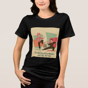 Mid-Century Modern Tai Chi Tri-Blend Shirt