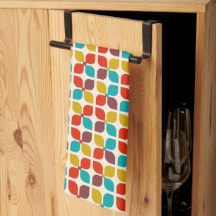 Mid Century Modern Tea Towel