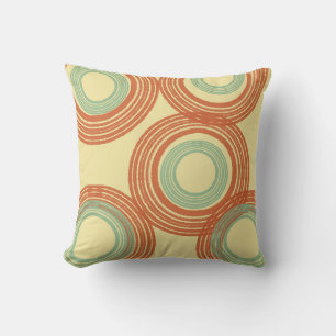 Mid Century Modern Throw Pillow