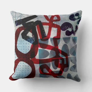 Mid-Century Modern Throw Pillow