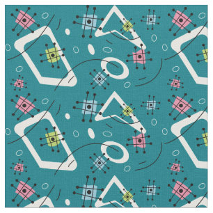 Mid-Century Modern   Vintage Classic Retro Fabric