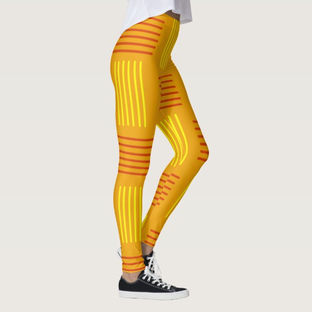 Mid-Century Modern Weave  Leggings (Right)