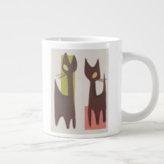 Mid Century Picasso Cat Mug
