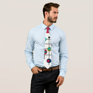 Mid-Century Rectangle Neck Tie