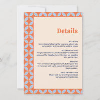 Mid Century Retro Wedding