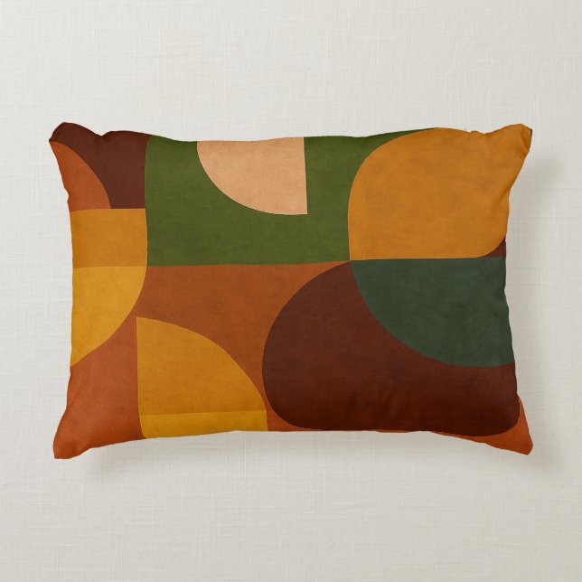 Mid-Century Soul Pattern Decorative Cushion (Front)