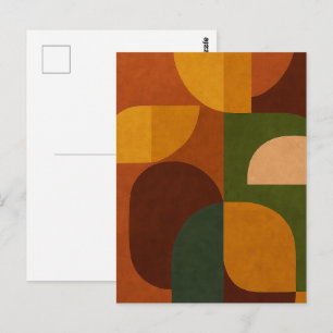 Mid-Century Soul Pattern Postcard