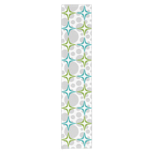 Mid Century Sparkle Short Table Runner