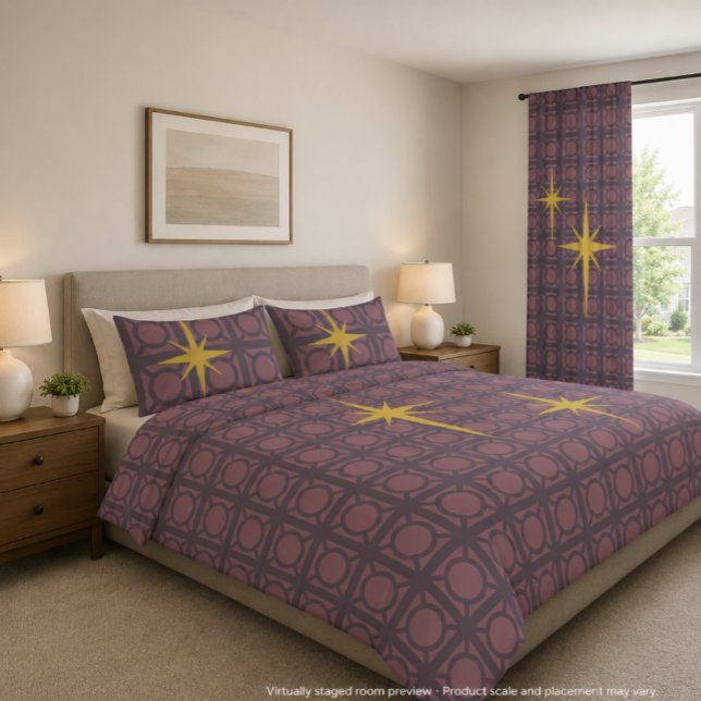 Mid Century Starburst Pillowcase (Creator Uploaded)