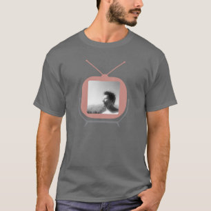 Mid Century TV with Customisable Square Screen T-Shirt