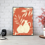 Mid Century Wall Art<br><div class="desc">The muted colours and minimalist design make this print the perfect addition to any modern, boho, or mid-century inspired decor. Printed on high-quality canvas or poster paper, this print is sure to make a statement in any room.</div>