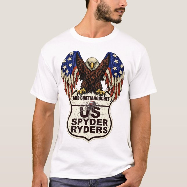 Mid Chattahoochee Chapter - Eagle Logo 1s T-Shirt (Front)