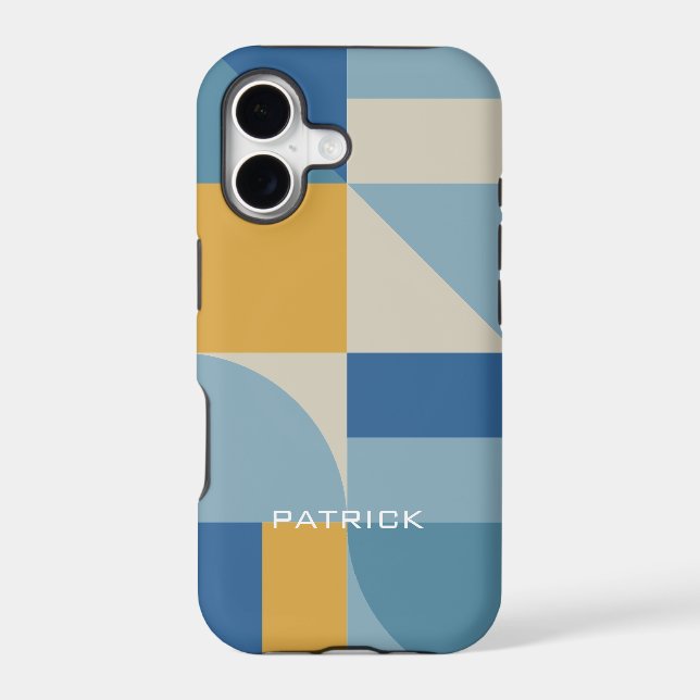 Mid geometry abstract shapes custom (Back)