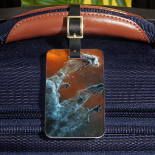 Mid-Infrared The Pillars Of Creation. Luggage Tag