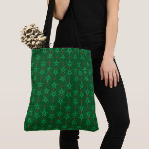 Mid Mod Garland Green Tote Bag